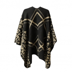 PONCHO ANIMAL PRINT